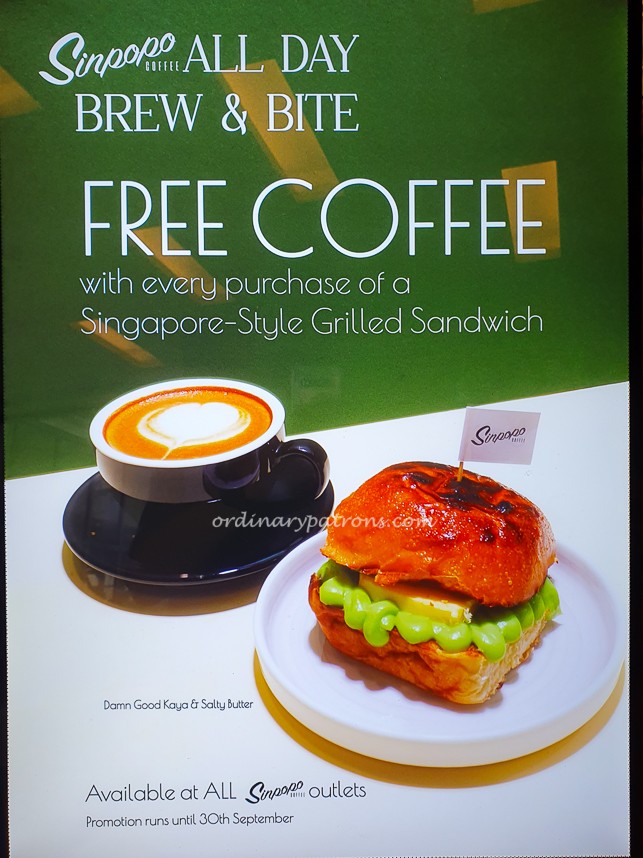 Sinpopo Coffee Free Coffee Promotion