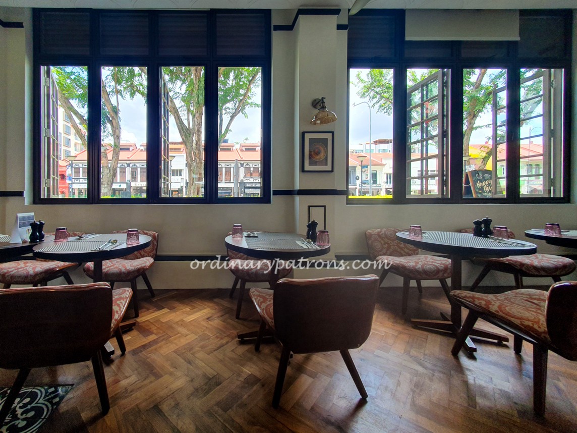 Baba Chews restaurant at Hotel Indigo in Katong Square