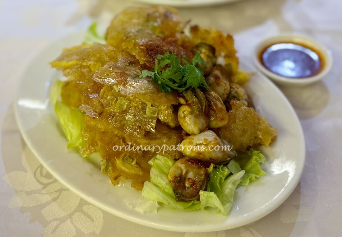 Beng Thin oyster omelette