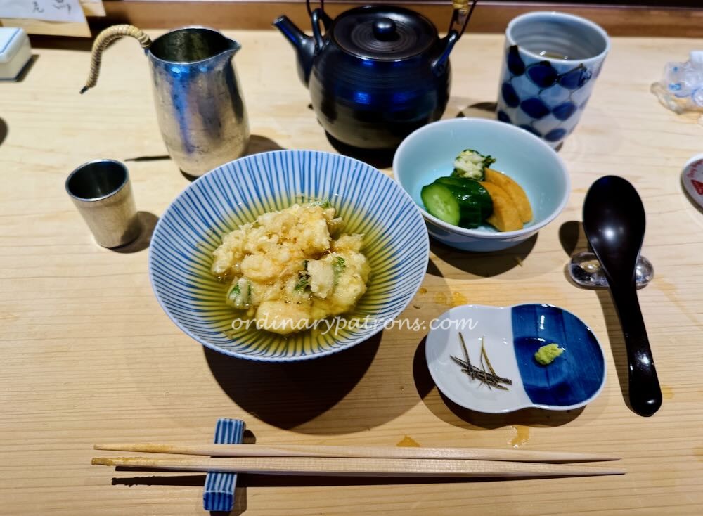 Tempura Yamanoue Ginza restaurant review