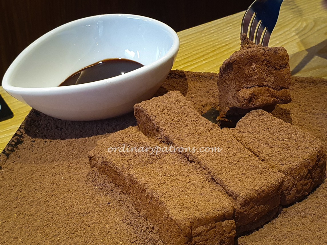 Chocolate Warabi-Mochi