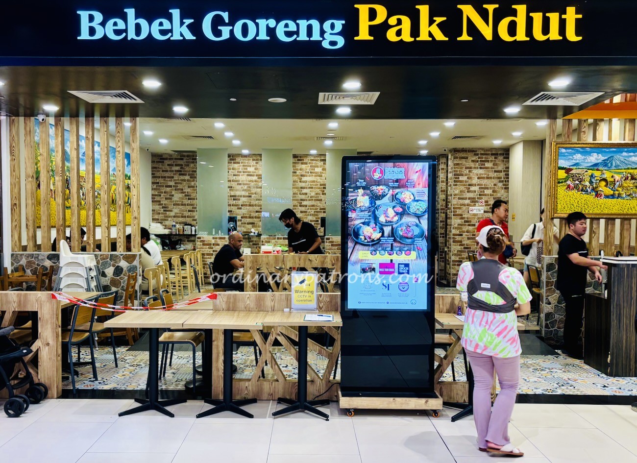 Bebek Goreng Pak Ndut: Indonesian restaurant at Westgate