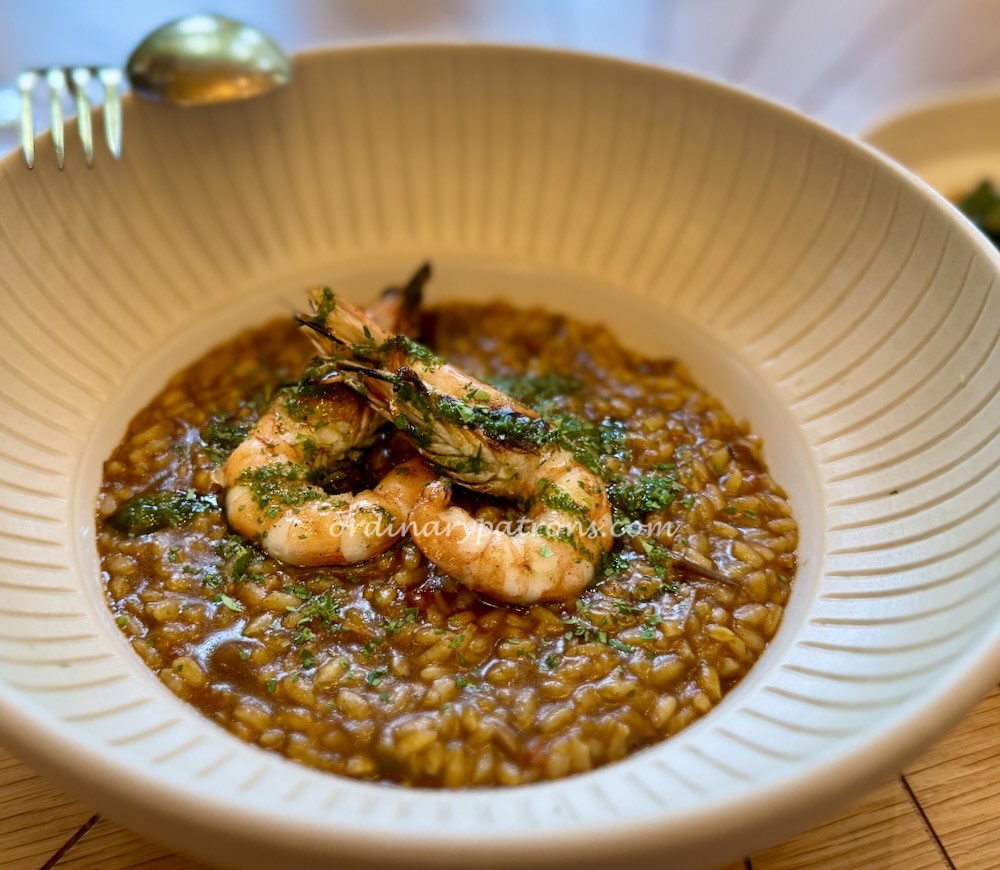 Barbecue Blue Shrimps Seafood Rice at NOA