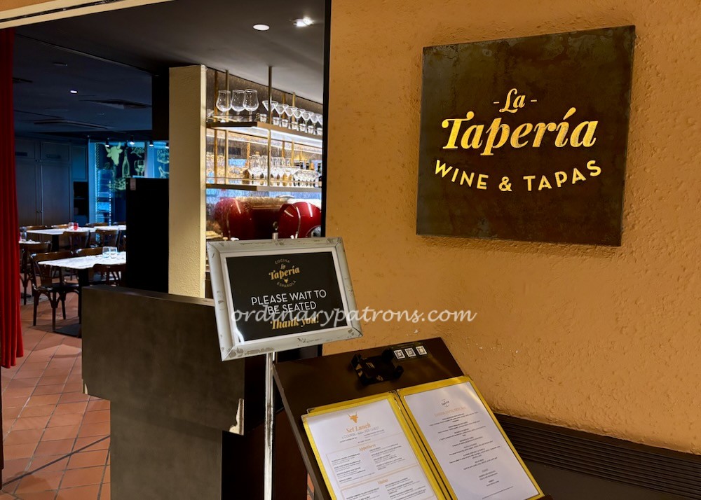 Set Lunch at Spanish Restaurant at Orchard Road