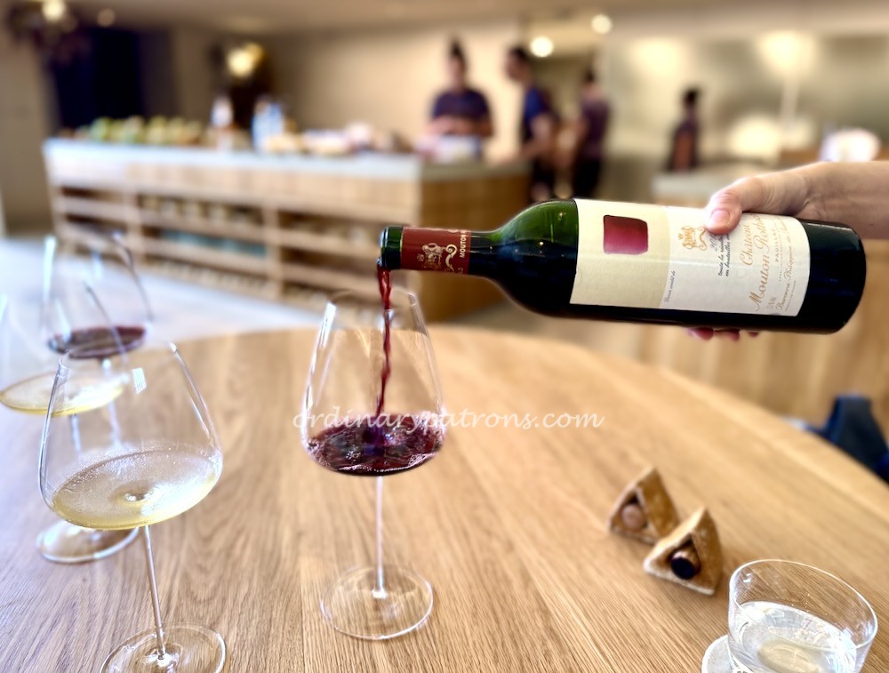 Somma Restaurant New Bahru 2013 Chateau Mouton Rothschild