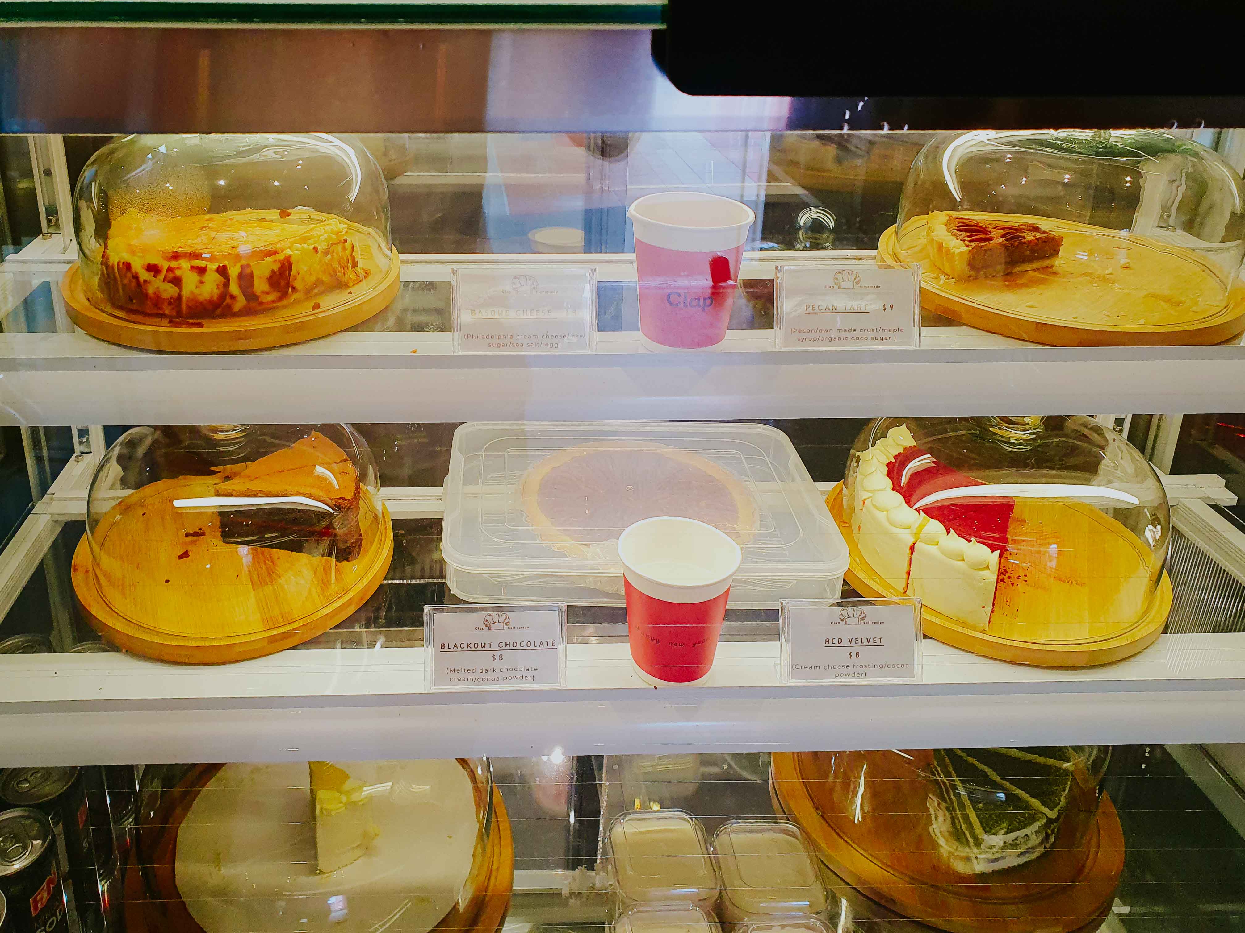 Cakes & Tarts of Clap Cafe