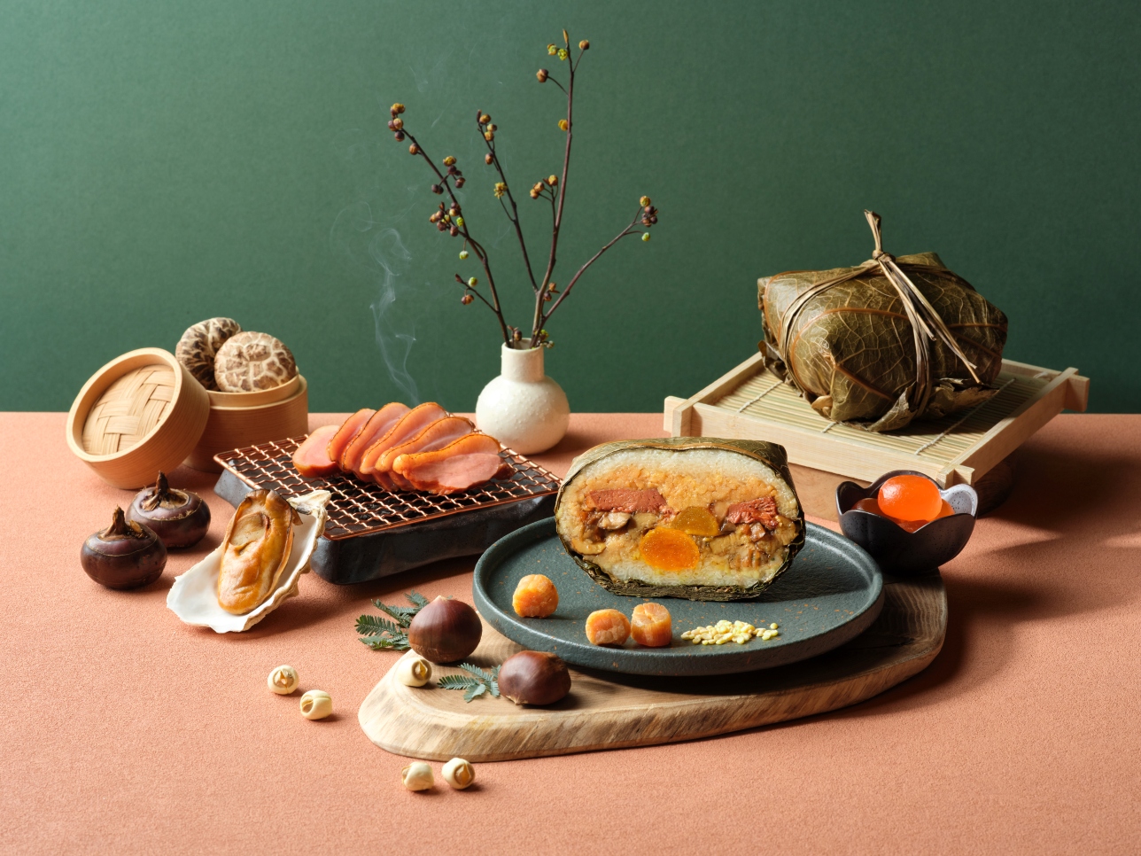 Wah Lok Cantonese Restaurant - the Dried Oyster & Conpoy Dumpling