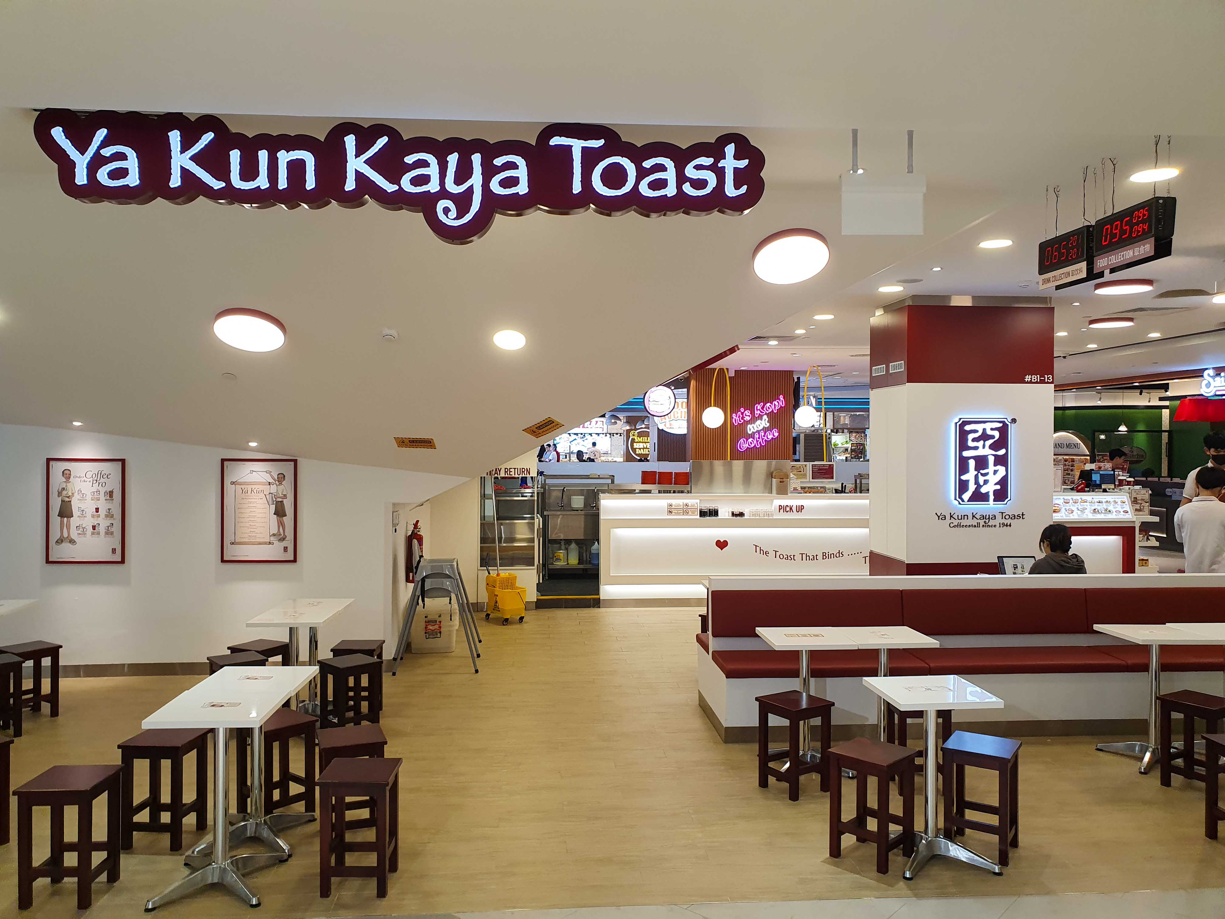 Ya Kun Kaya Toast at The cathay