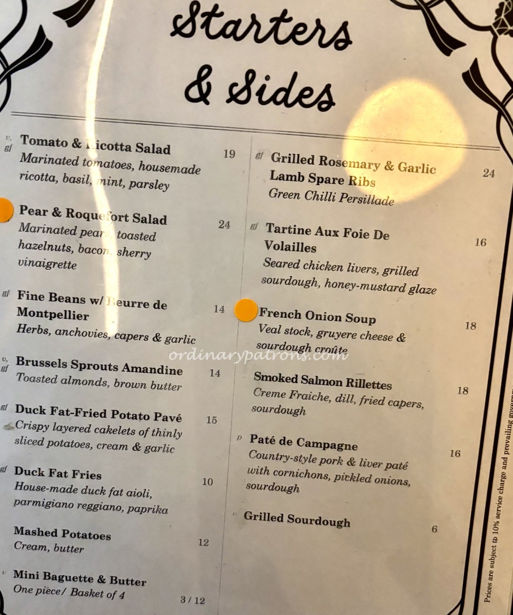 Summer Hill Restaurant menu at Claymore Connect