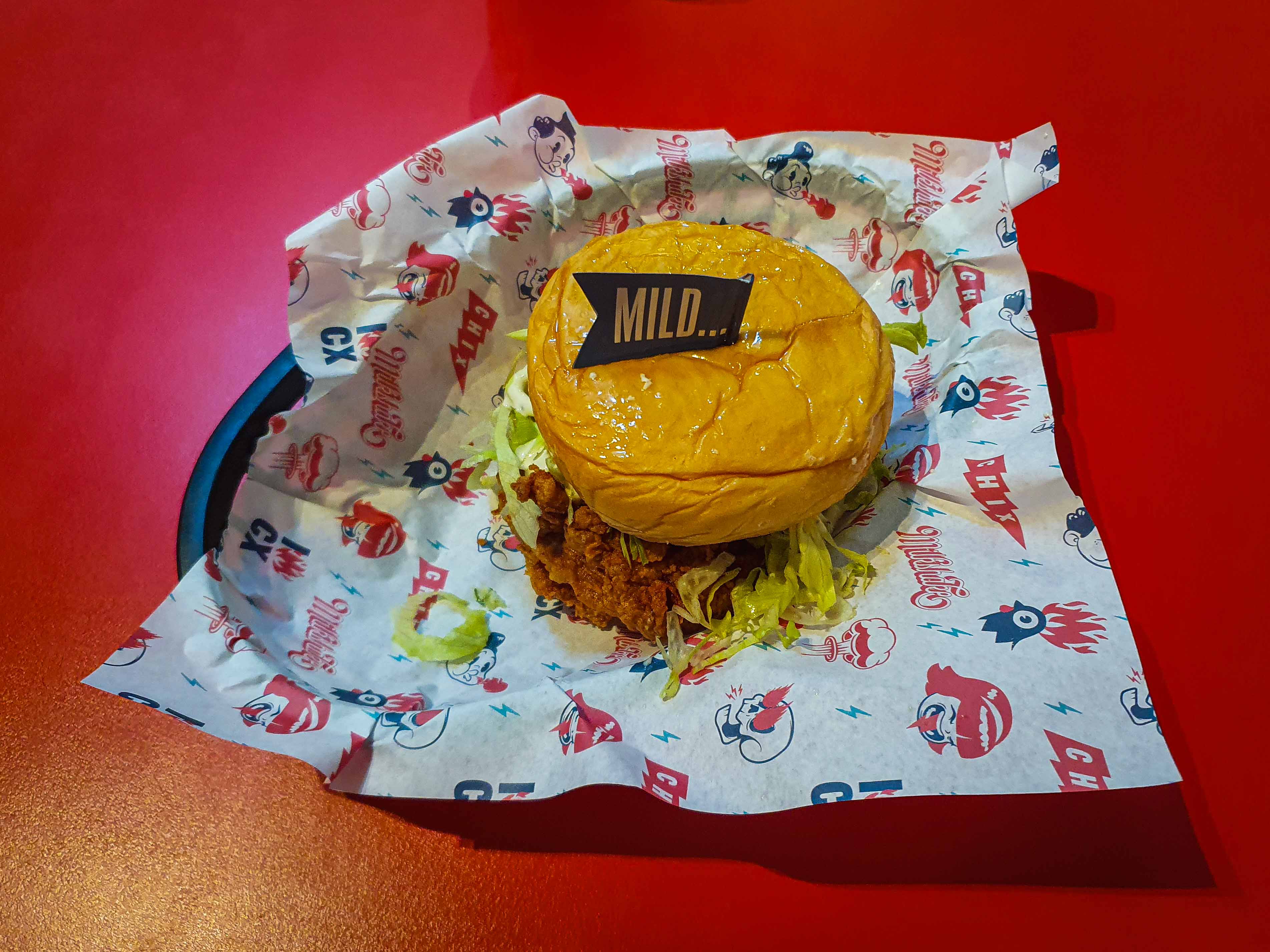 The Ranch Big Bun at Chix Hot Chicken