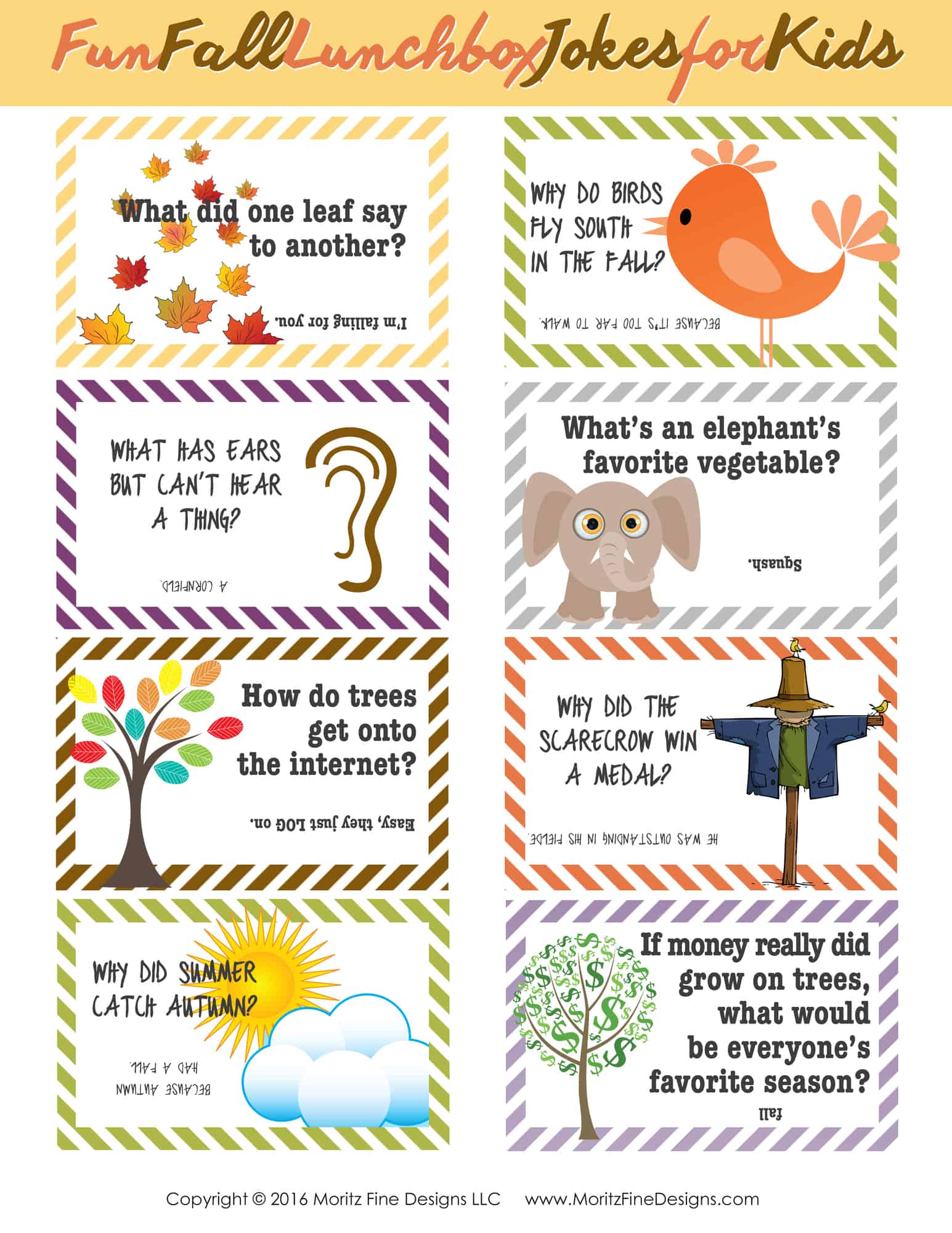 Lunch Box Jokes For Every Season And Holiday Over The Big Moon