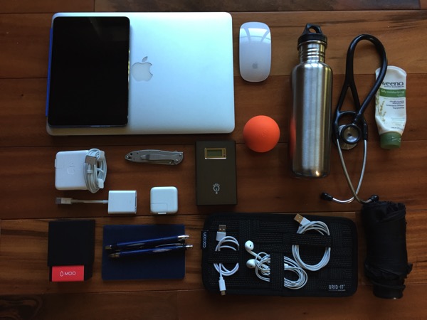 Bag contents oct 2014