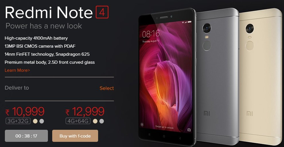 Xiaomi Redmi Note 4 Xiaomi Redmi Note 4