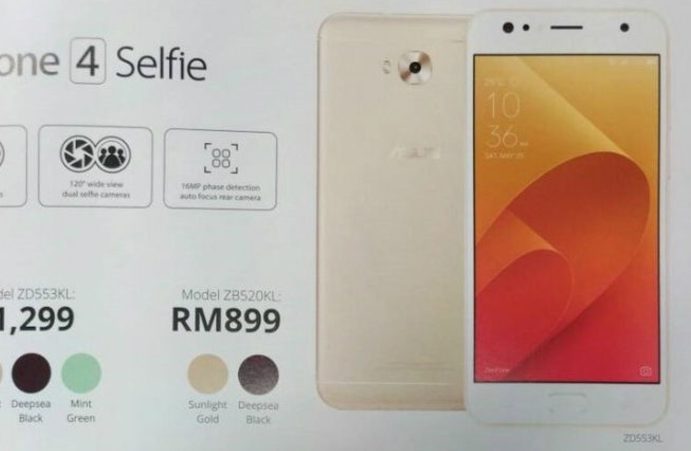 Asus Zenfone 4 Selfie Asus Zenfone 4 Selfie