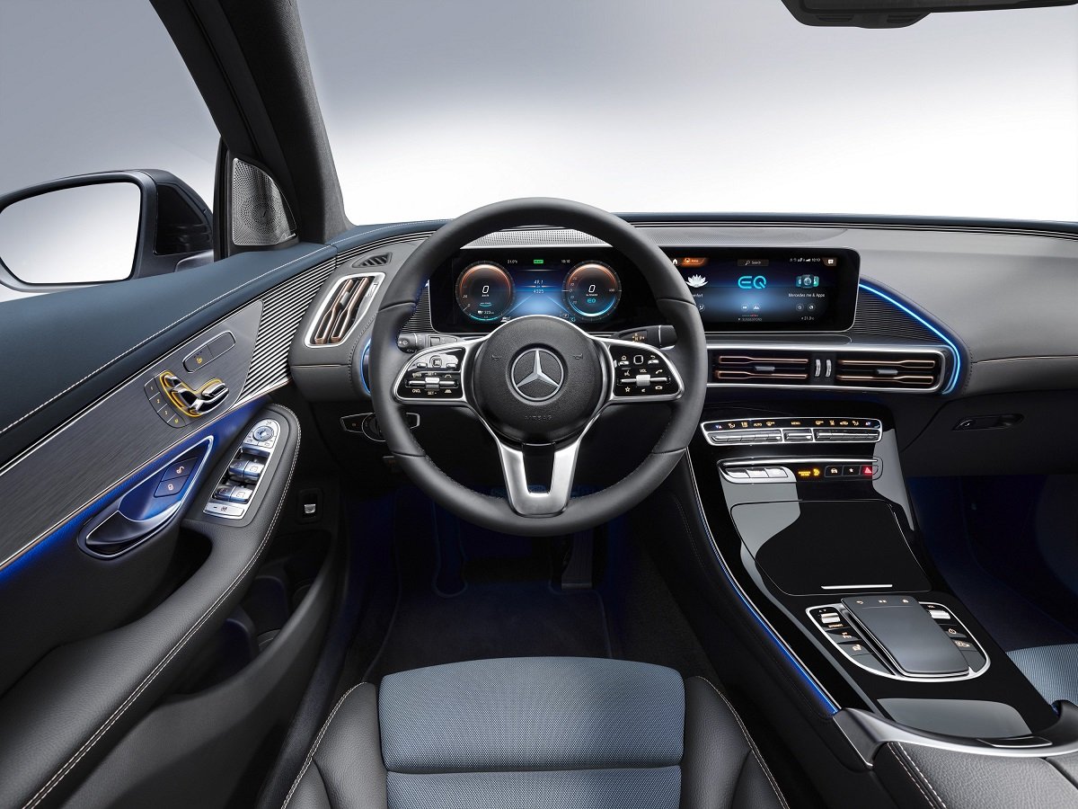 Mercedes Unveils Electric Car - German assault on Tesla (3)
