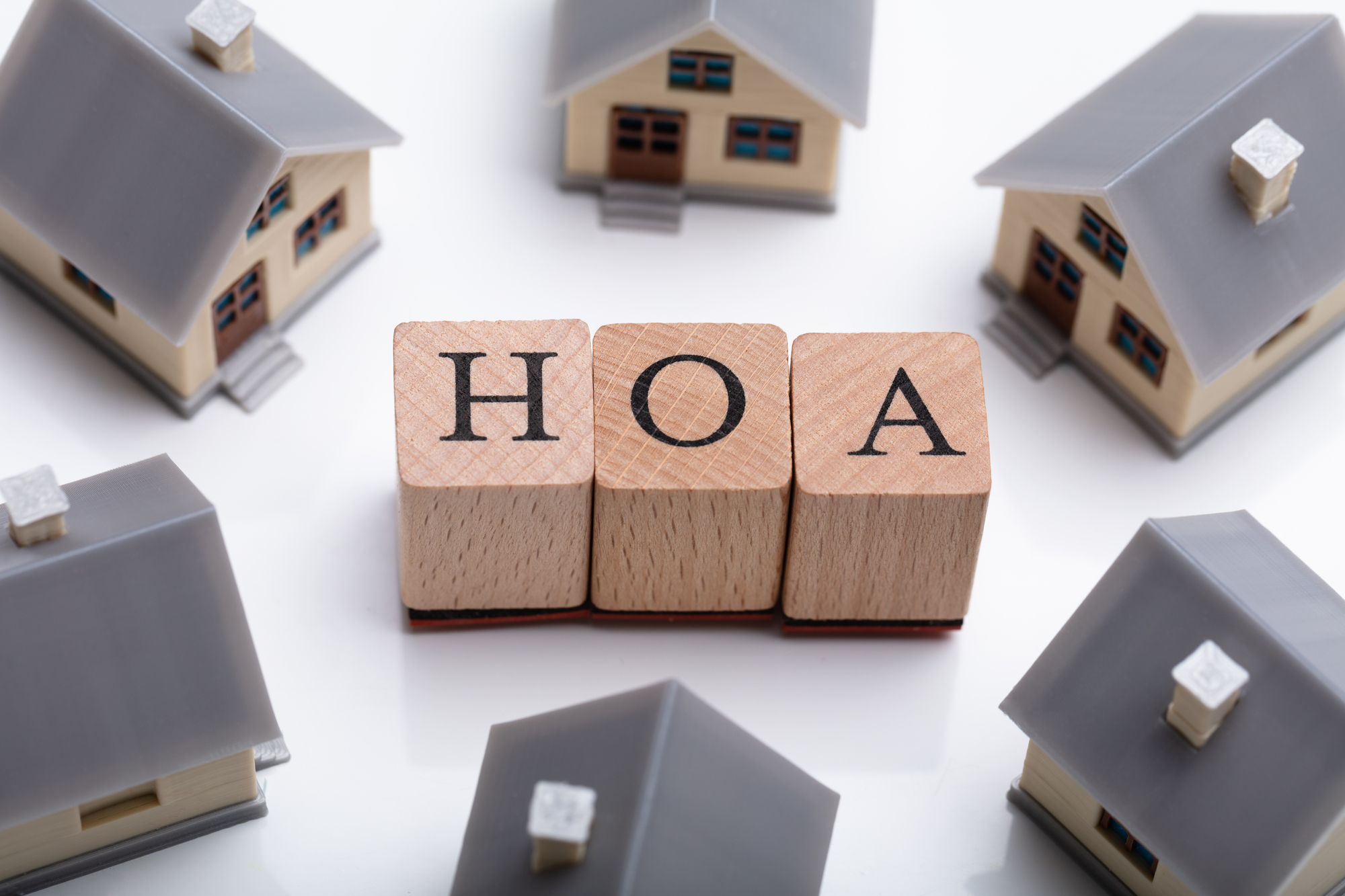 House Models Around HOA Cubic Blocks