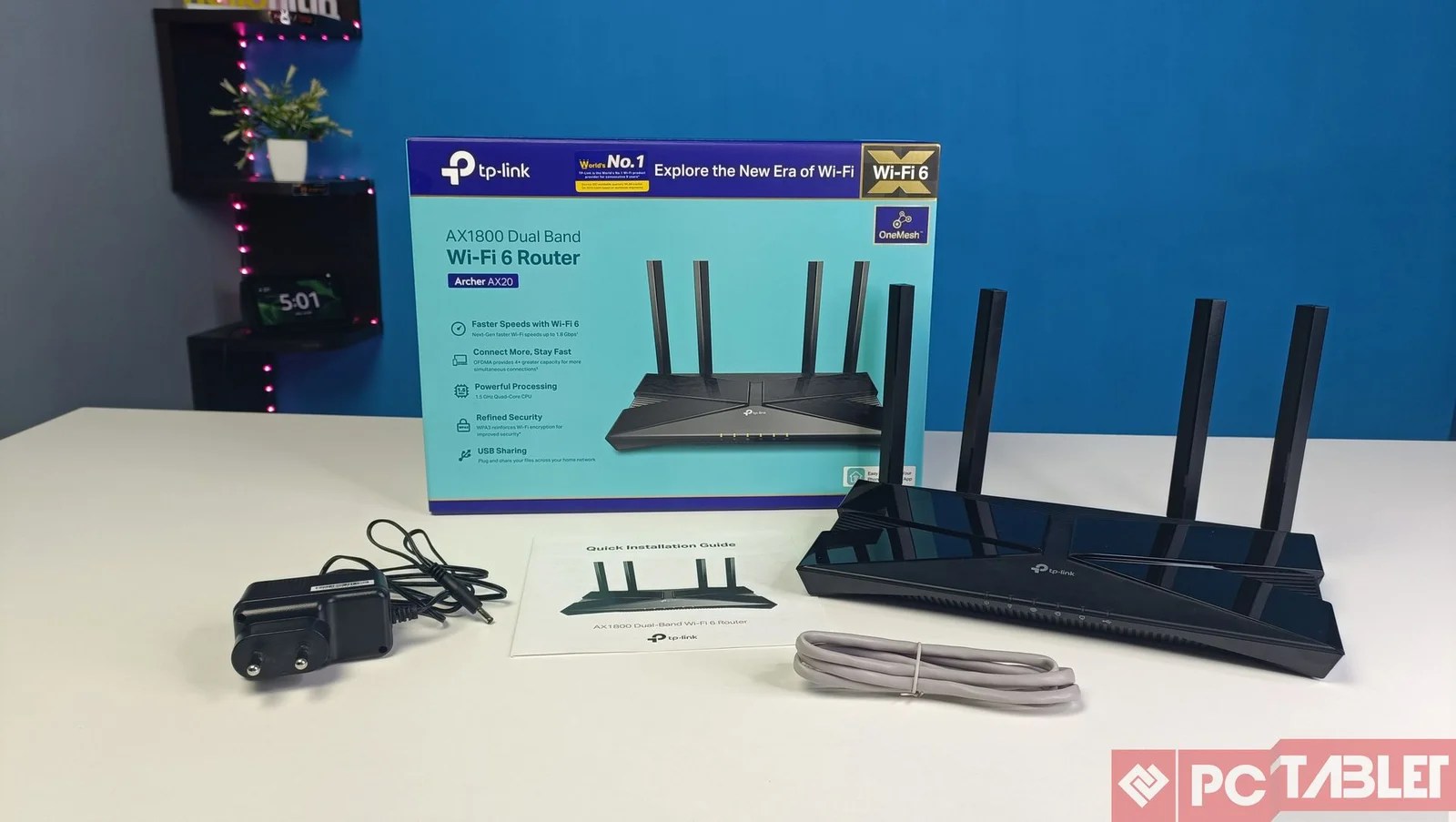 TP Link AX1800 Dual Band Wi Fi 6 Router Review 1