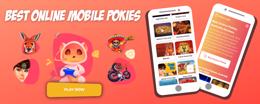 online mobile pokies