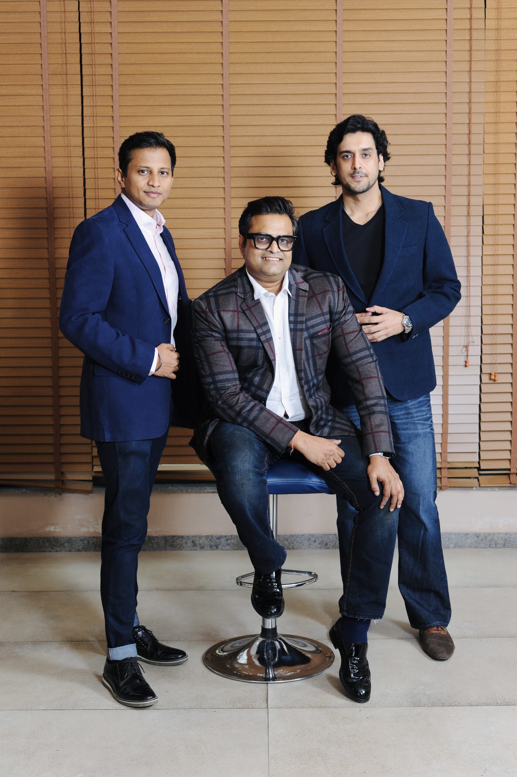 ClanConnect.ai Cofounders_L to R Sagar Pushp, Kunal Kishore, Anshai Lal