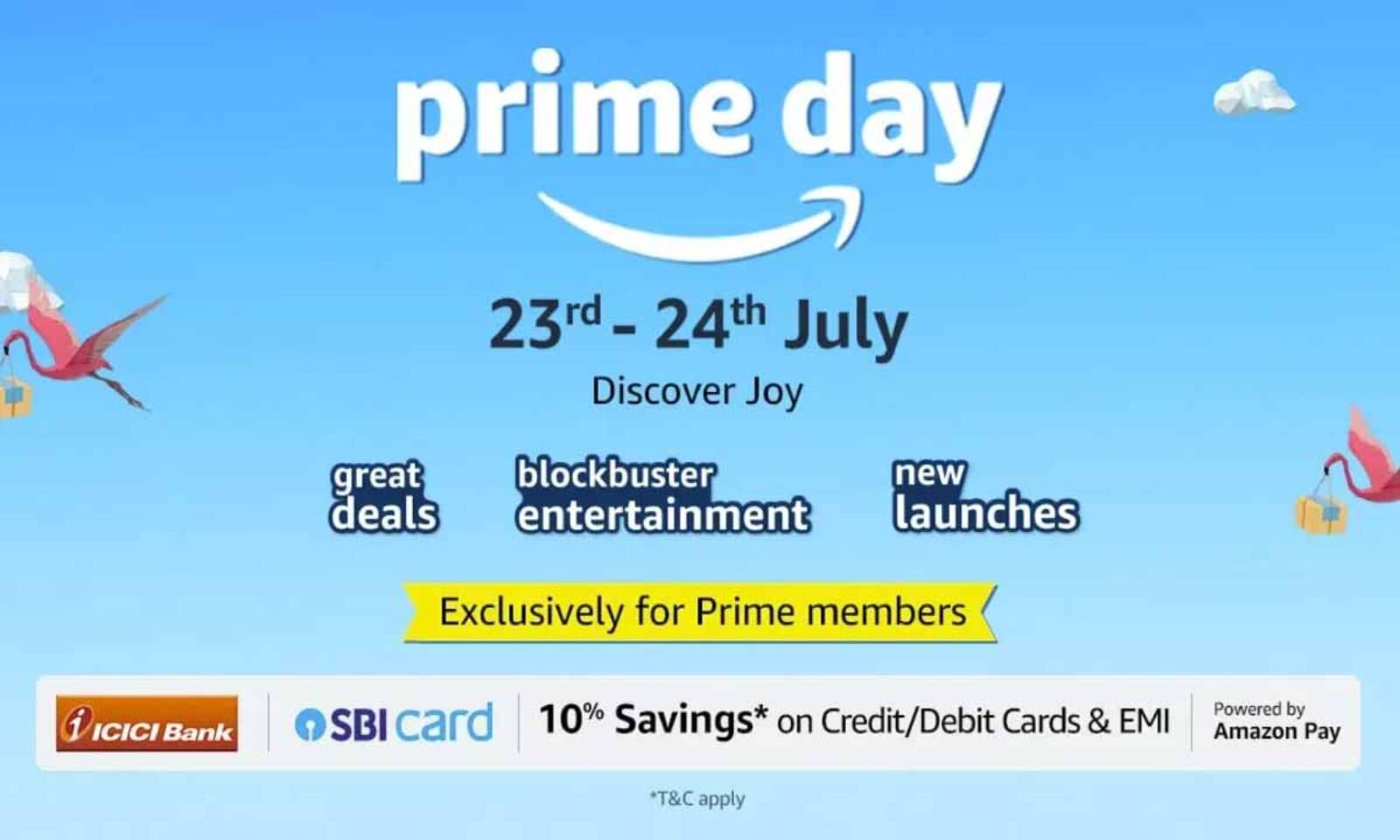 Discover Joy with uber cool offers on home appliances this Amazon Prime Day