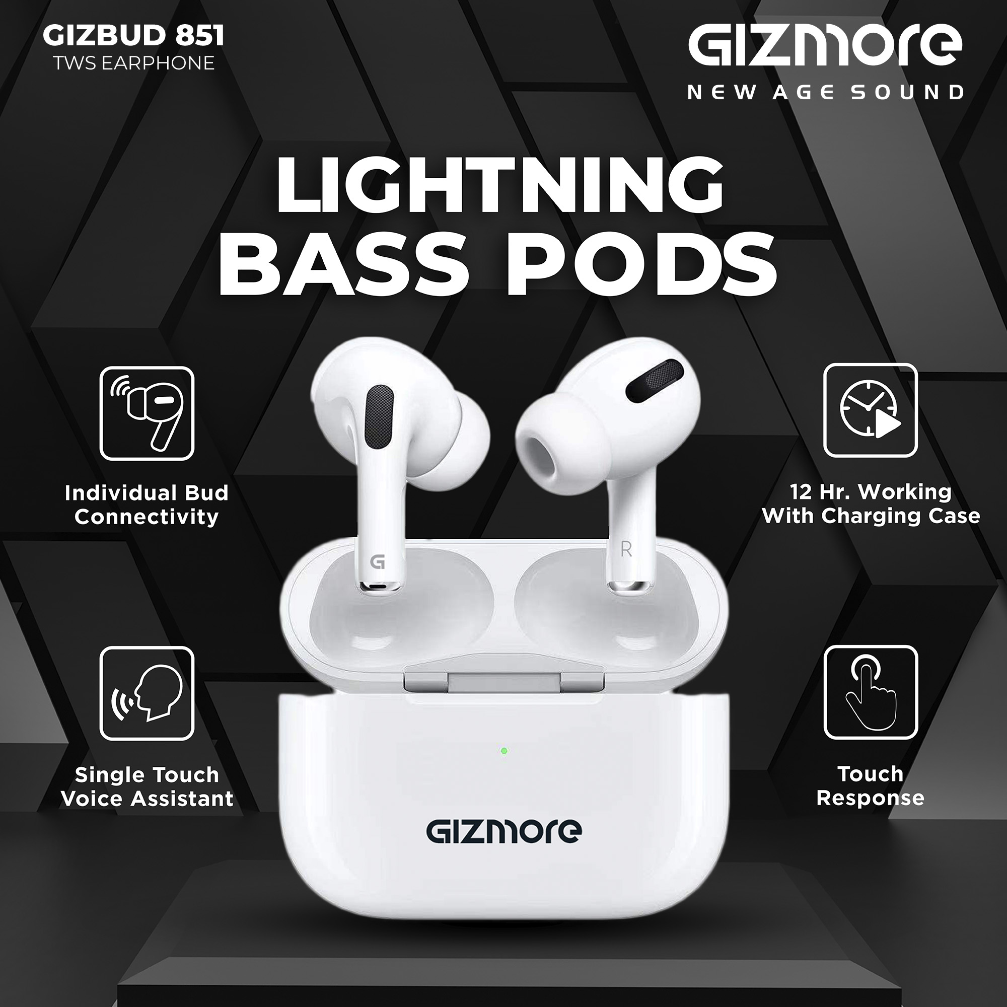 Gizmore launches GIZBUDS 809 and 851 at Rs 999