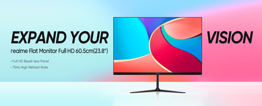 realme’s full HD monitor to go on sale starting July 29, 2022, 12 noon