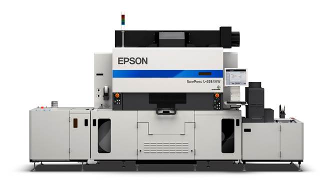 Epson launches SurePress L-6534VW Digital Label Press