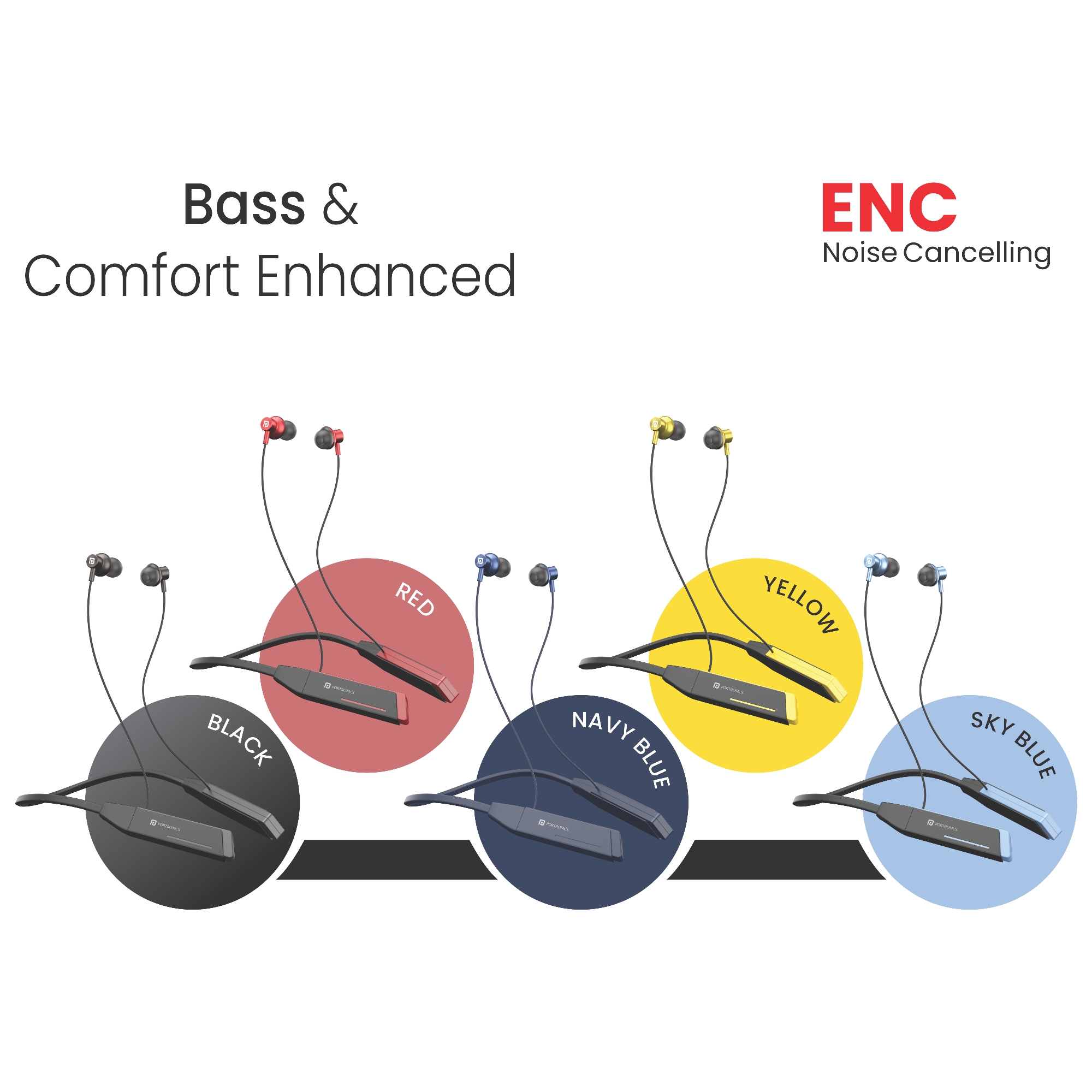 Portronics ‘Harmonics Z2’ Wireless Neckband