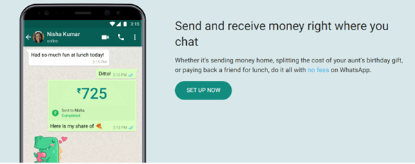 UPI Payments on WhatsApp