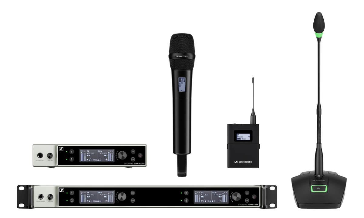 Sennheiser unveils plans for expanding the Evolution Wireless Digital family