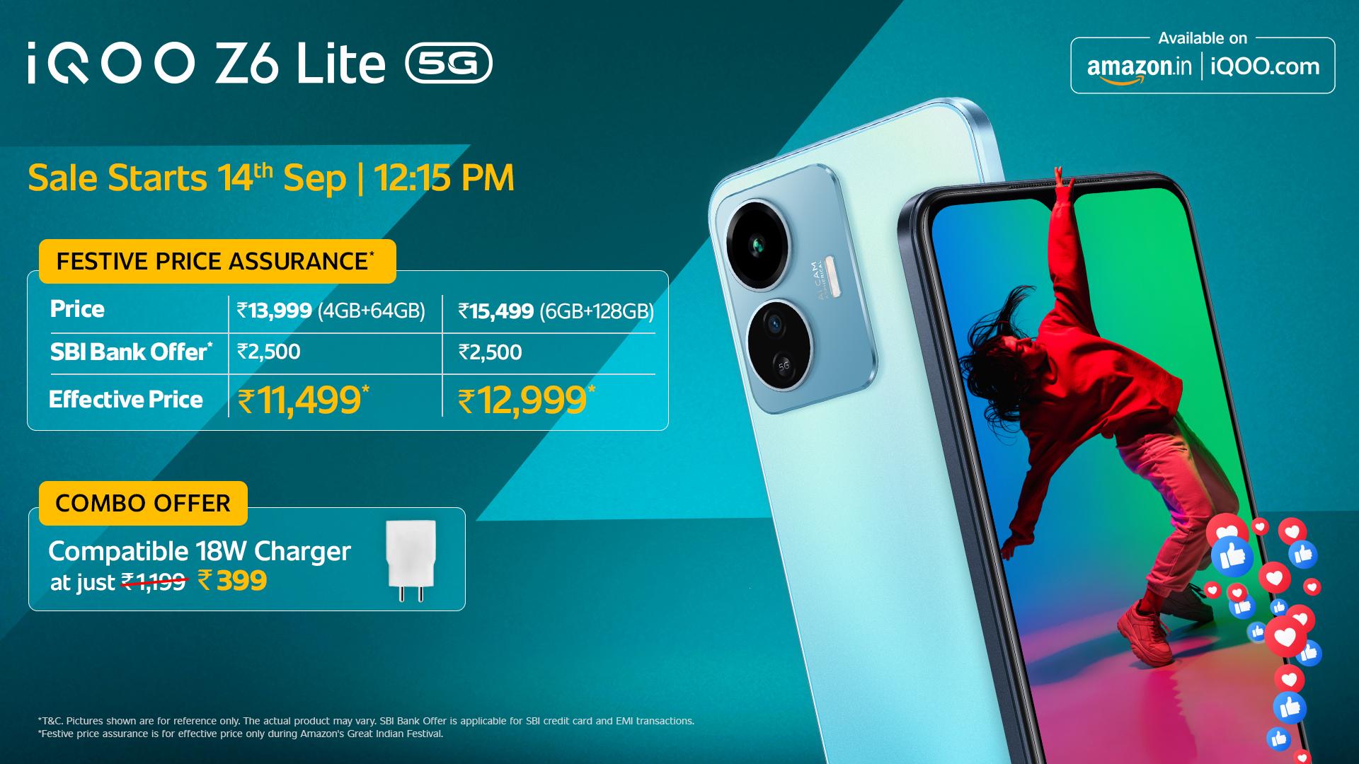 iQoo Z6 Lite 5G to Be World's First Smartphone to Feature Qualcomm's Snapdragon 4 Gen 1 SoC