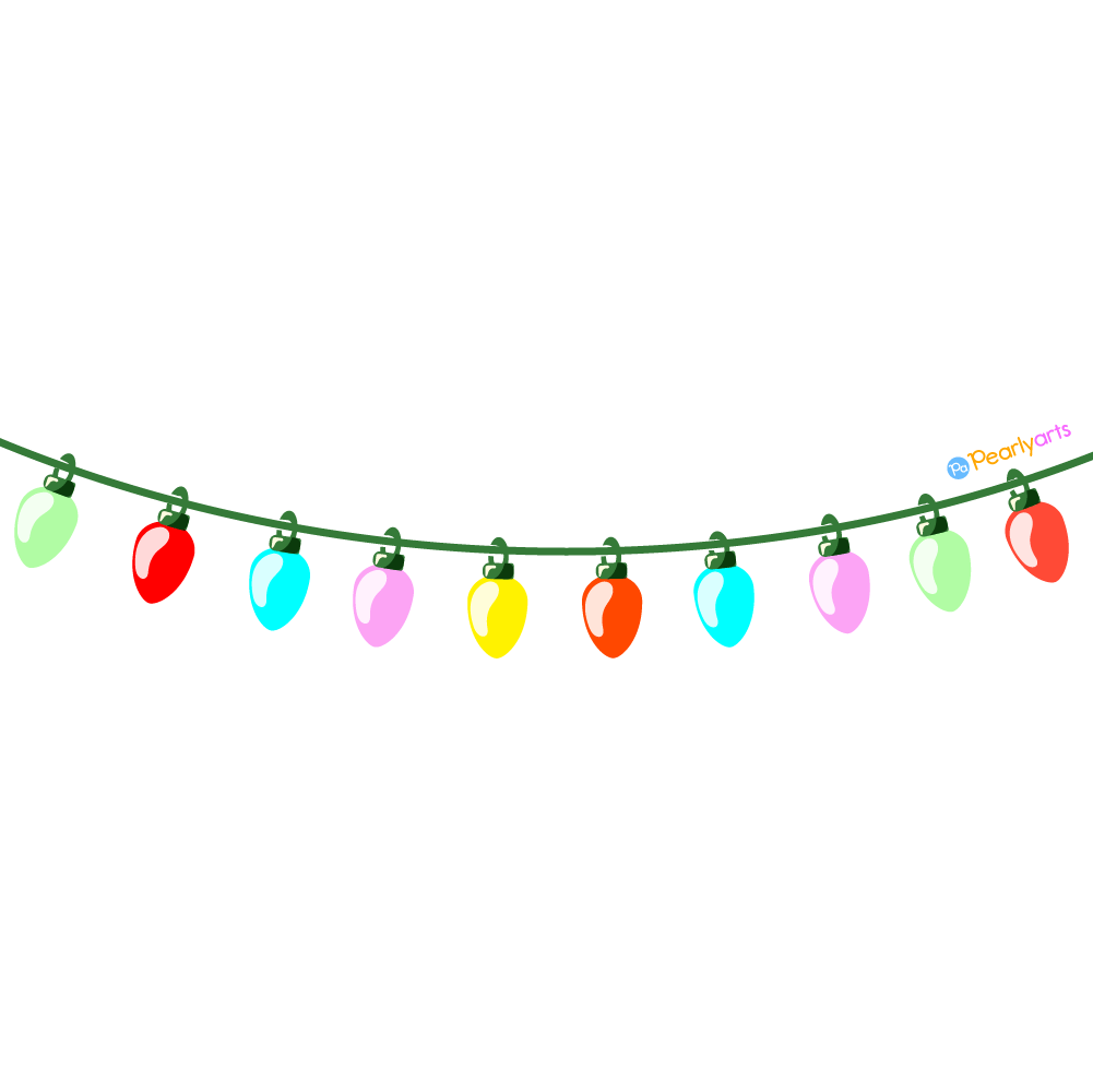 Free Christmas Lights Clipart Royalty Free Pearly Arts