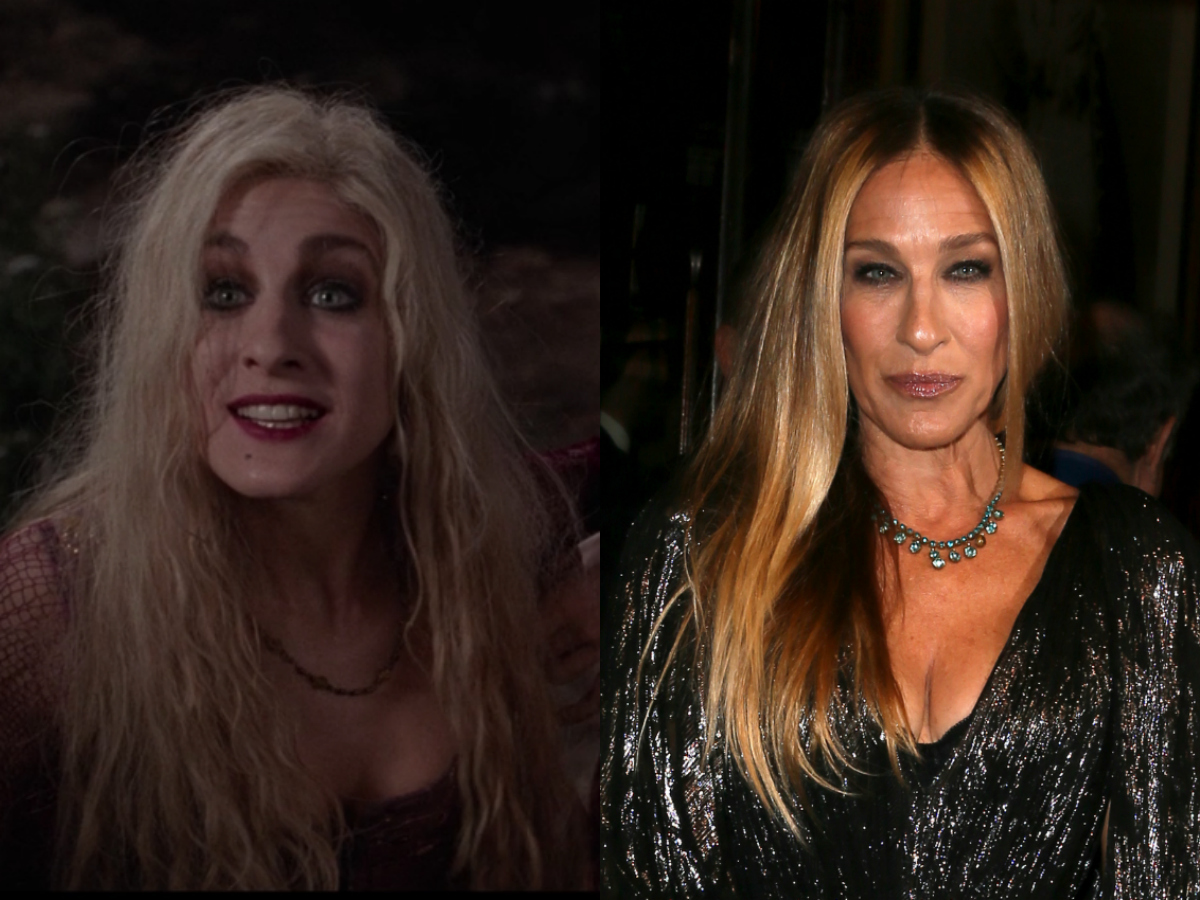 Is Sarah Jessica Parker really singing in Hocus Pocus?