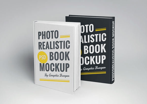 Hardcover Book MockUp