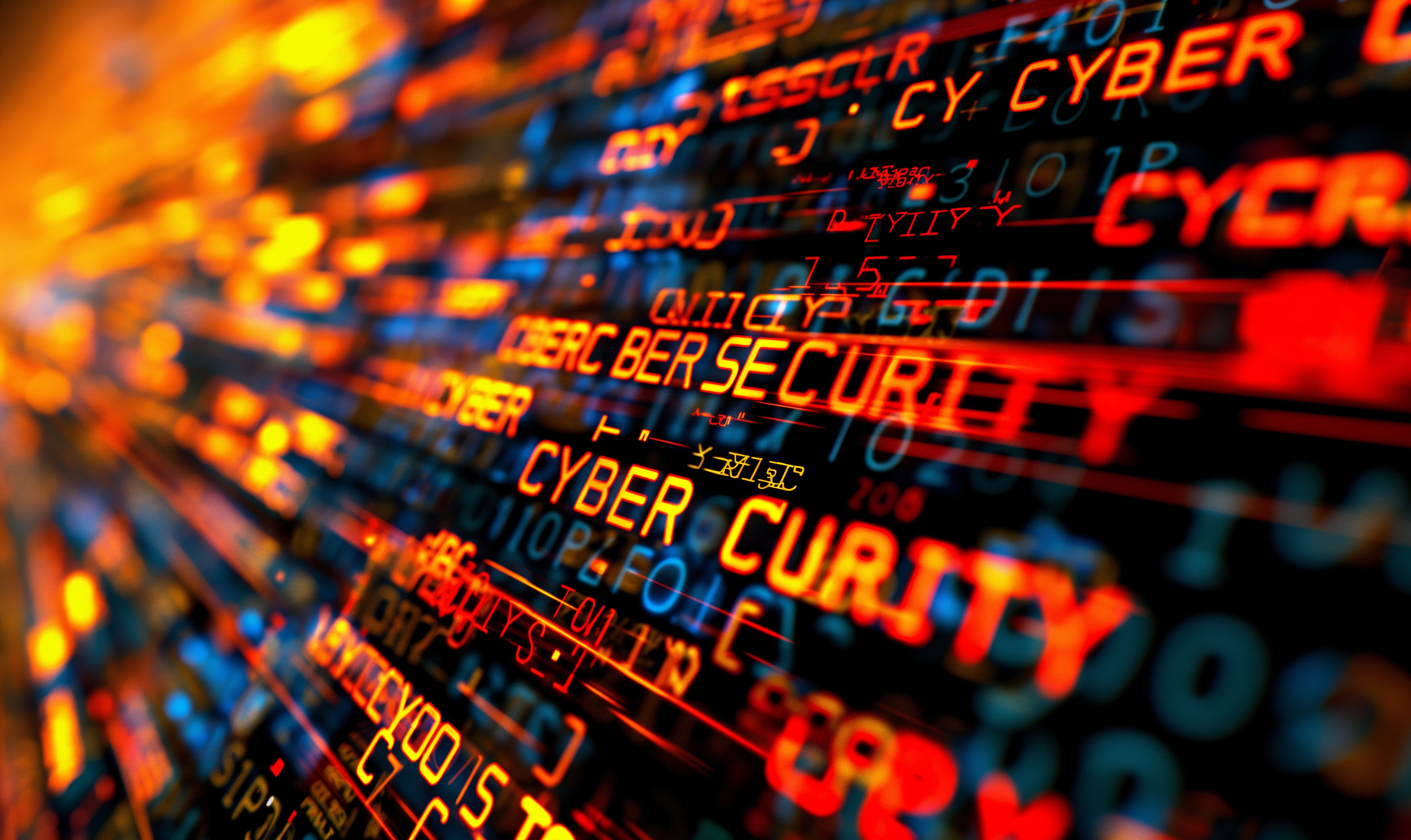 Cyber Security Abstract Background Free Image