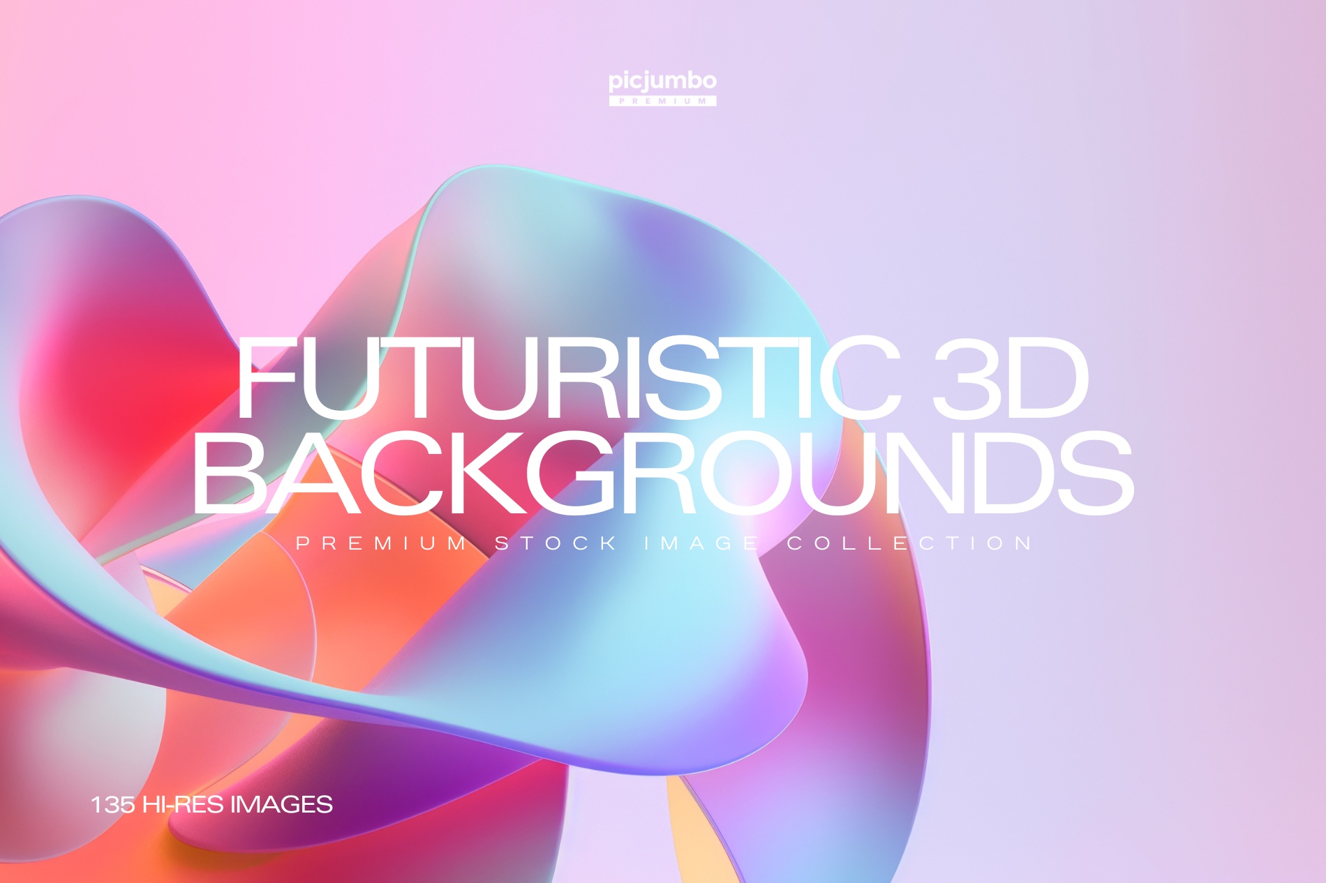 Futuristic 3D Backgrounds Photo Collection