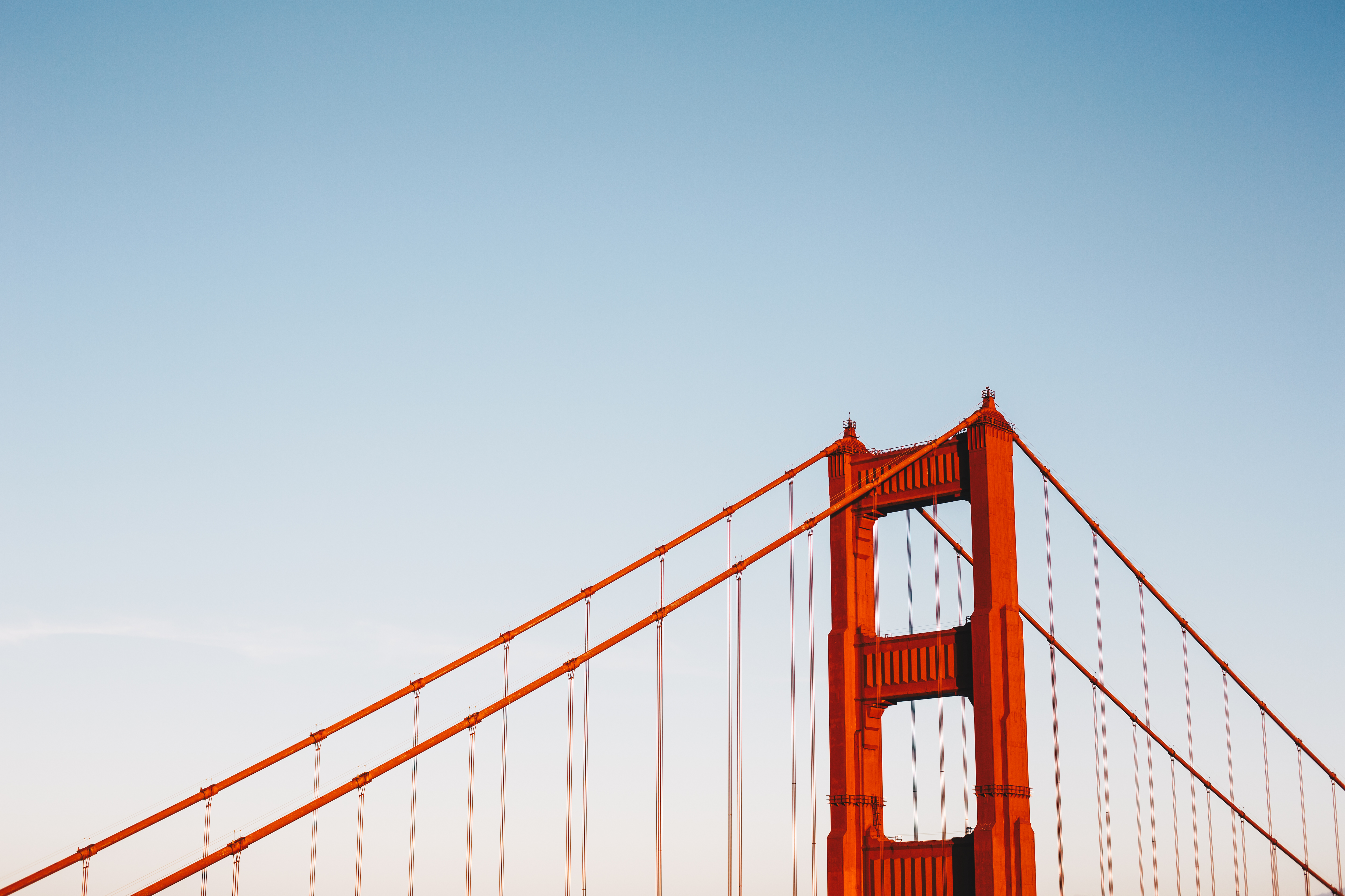 Golden Gate Bridge Pillar Free Photo