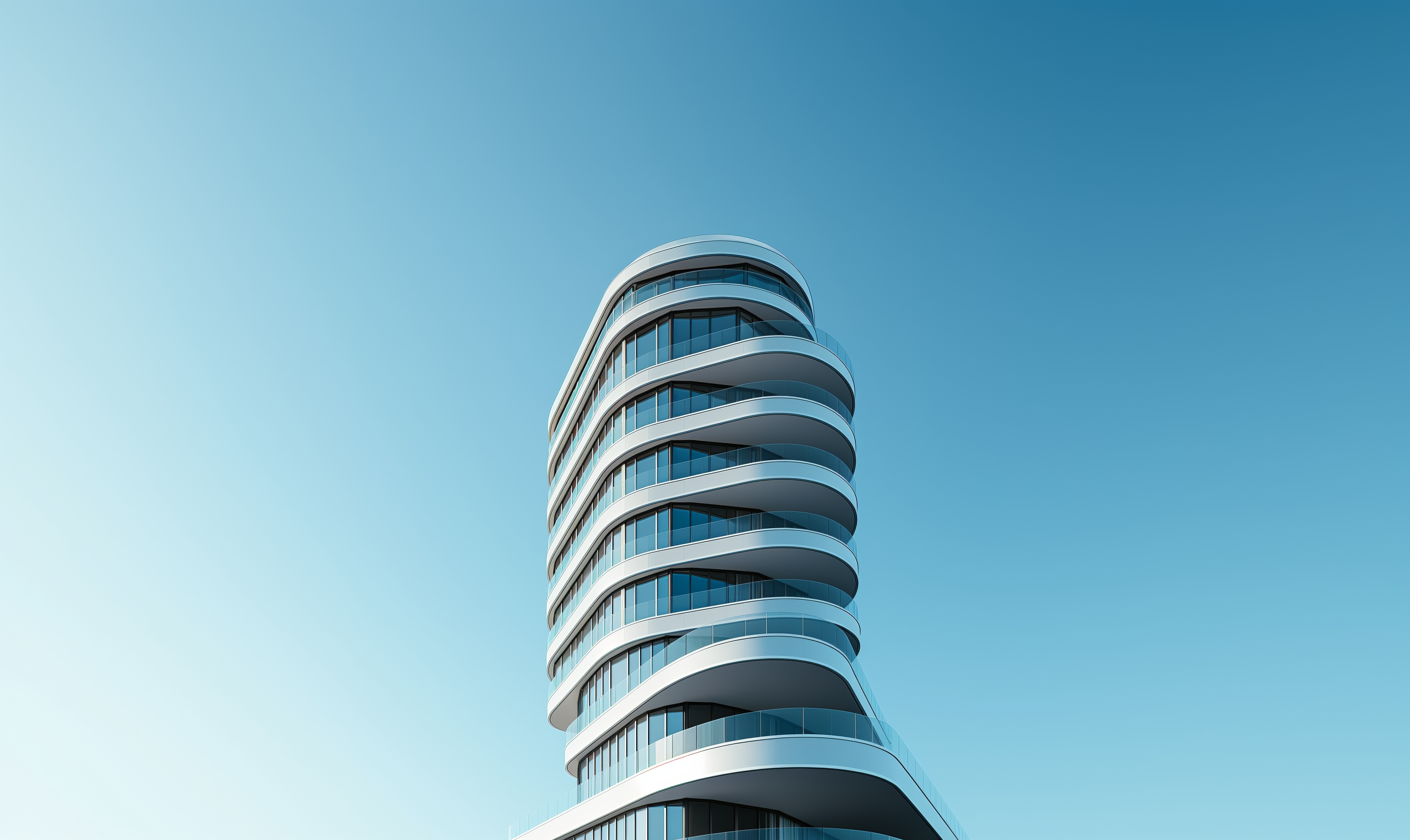 Modern Minimalist Apartment Building Free Image