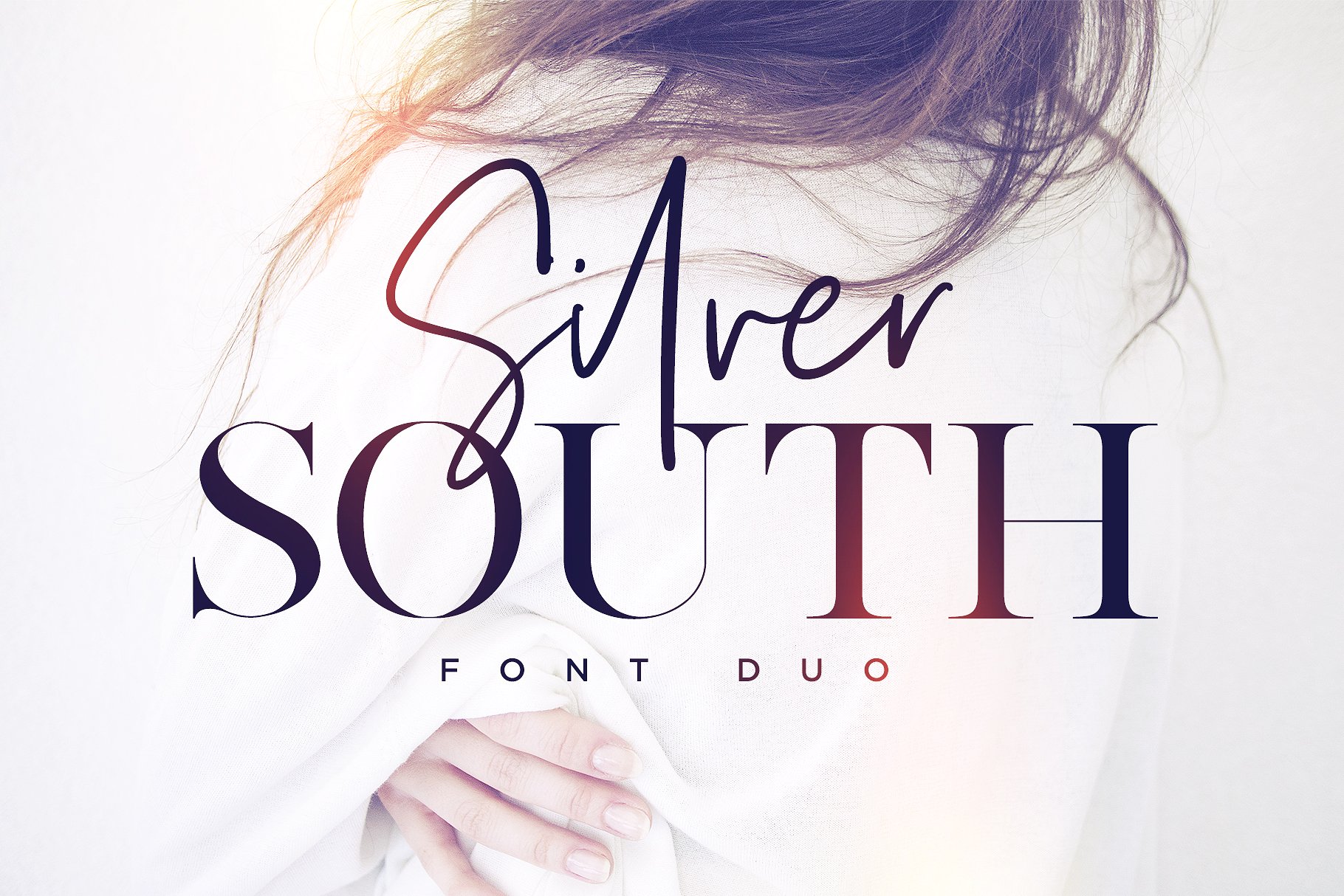 Silver South (pair of script and serif fonts)