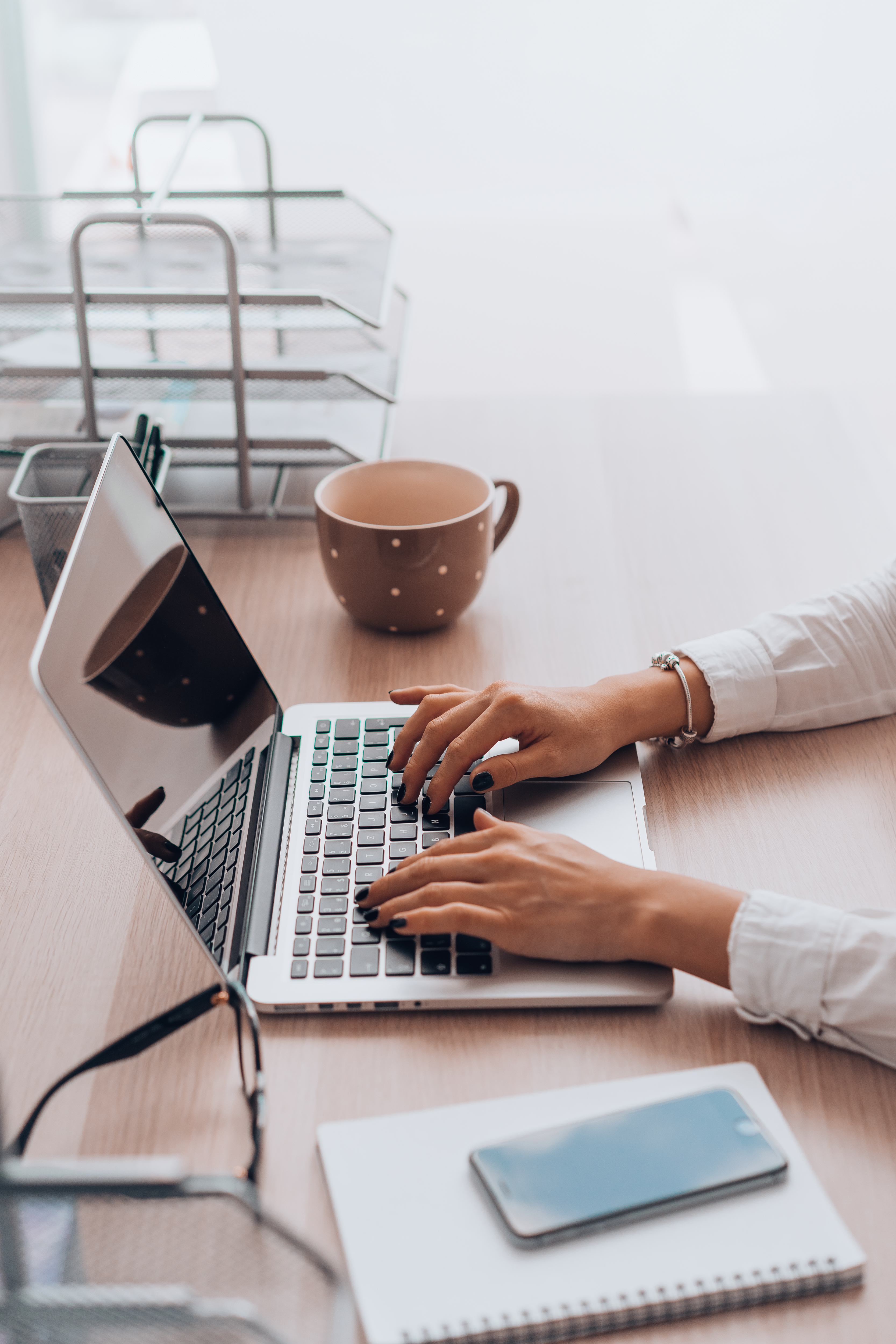 Woman Working in The Office Free Photo