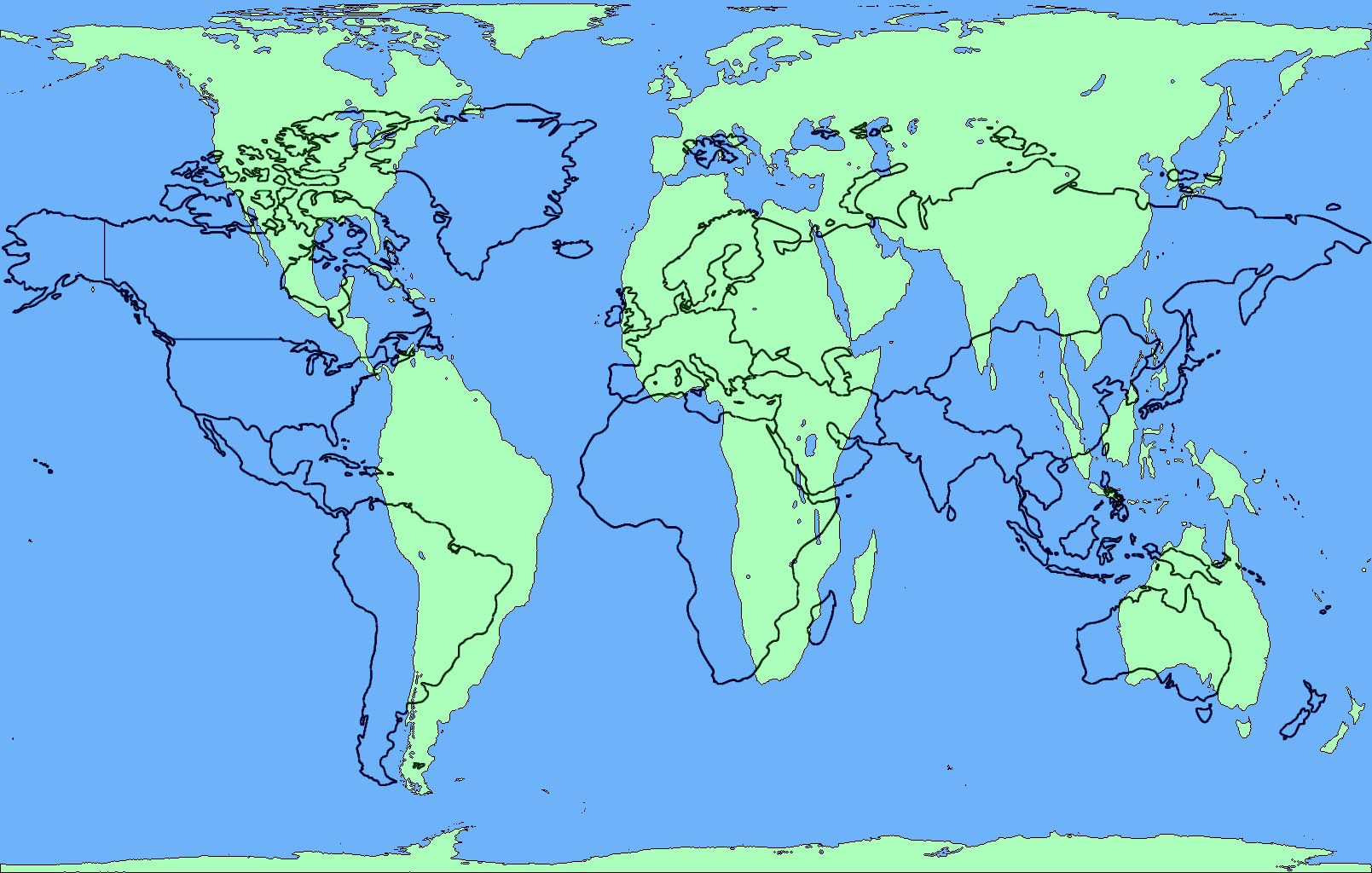 Real geography: US not so exceptional