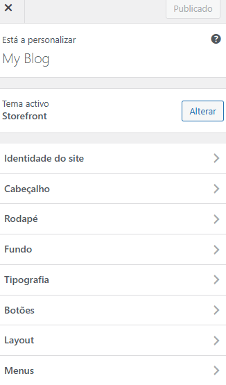 personalizar tema no WordPress