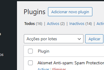adicionar novo plugin