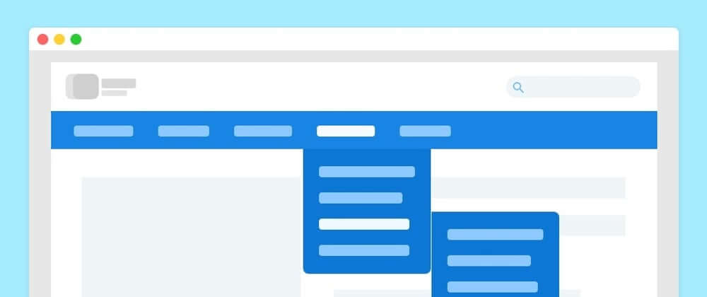 navegação de um site