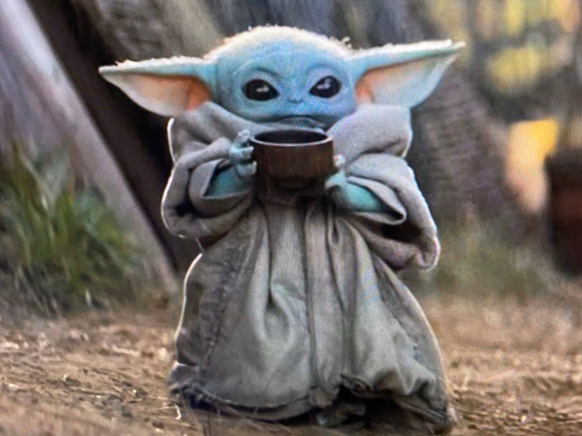 Mandalorian Baby Yoda Ipad Wallpaper