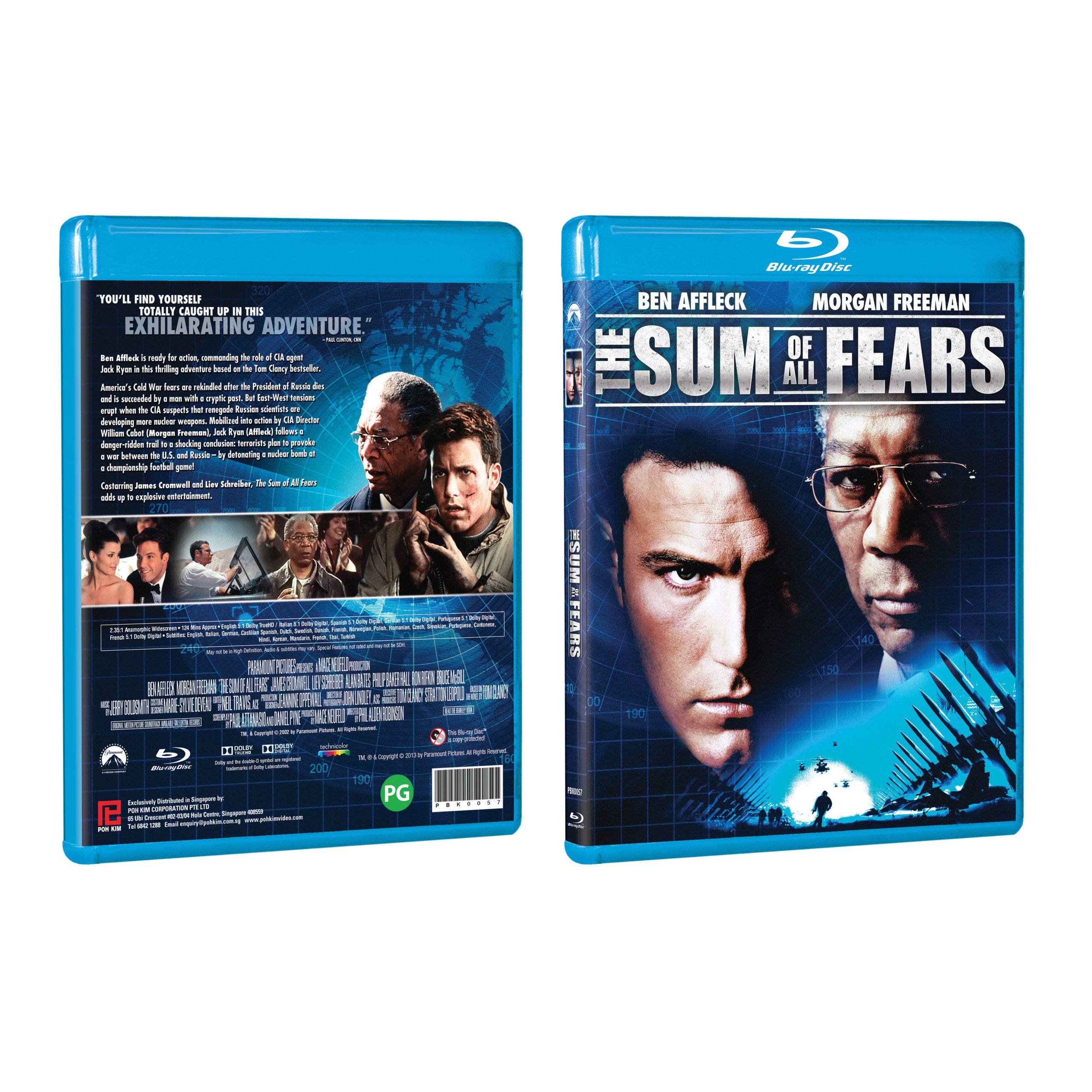 The Sum Of All Fears 2002 Blu Ray Poh Kim Video