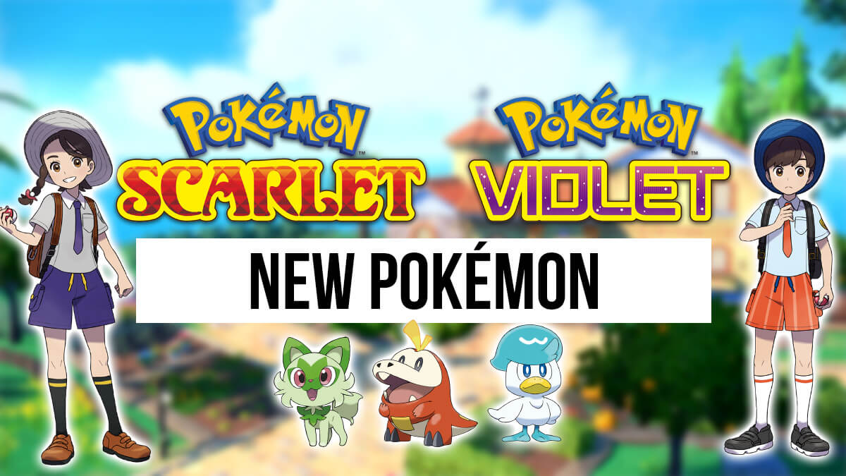 Pokemon Scarlet Violet New Pokemon Pokejungle