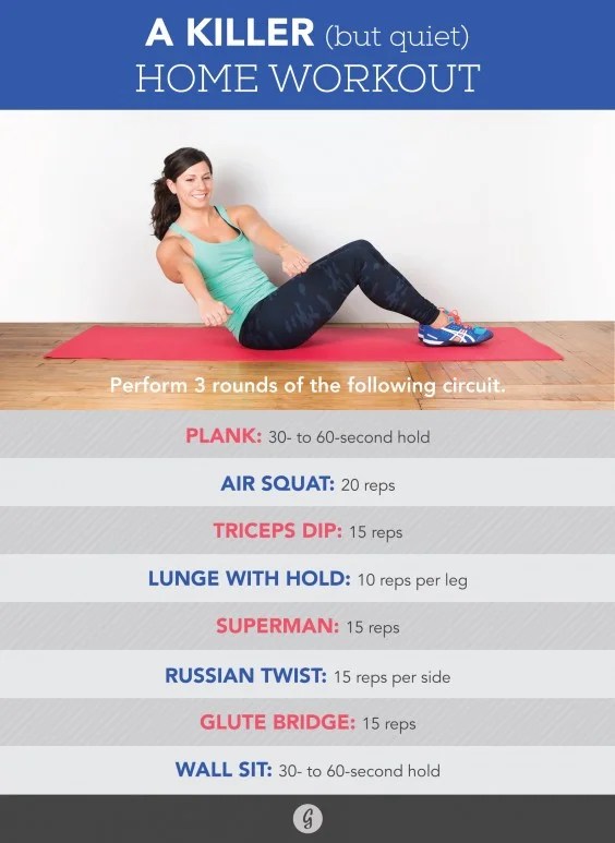 15 At Home Leg Workouts With And Without Weights