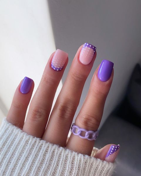 50 Purple Nails You Need To Try The Pink Brunette