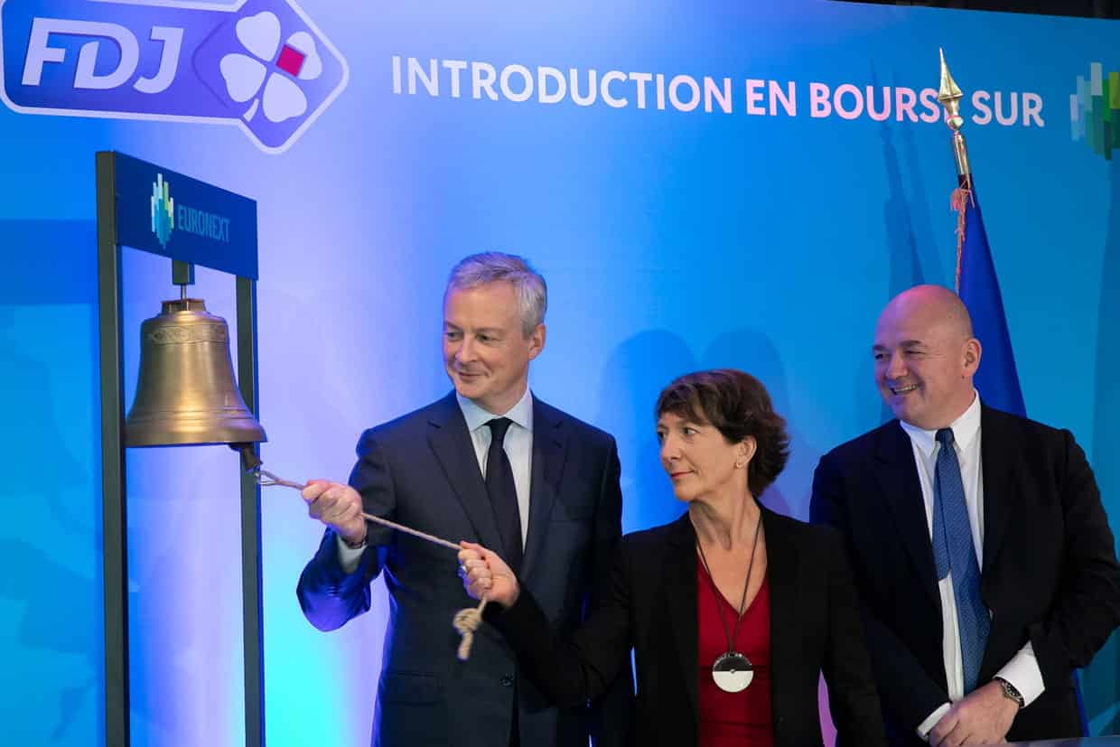 Action Fdj Le Cours De L Action Fdj A La Bourse Euronext S Envole La Cotation Indique Une Valeur De 43 Ce Qui Double Son Prix D Introduction Prim Net